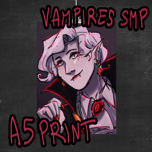 Scott Goldsmith print (Vampires SMP)