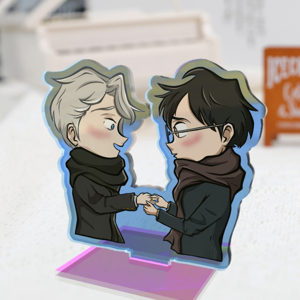 Yuri On Ice Rainbow Acrylic Standee