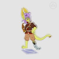 KoraKyrath Fatesong - Clear Acrylic Standee