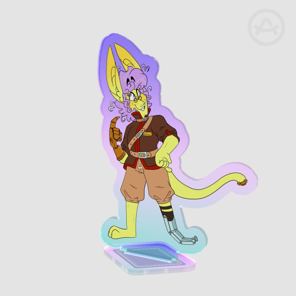 KoraKyrath Fatesong - Colored Acrylic Standee