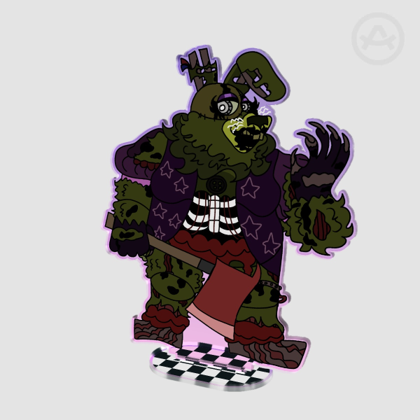 Springtrap FNAF Acrylic Standee