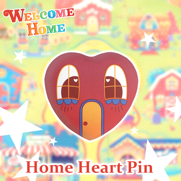 Home Heart Pin | Welcome Home 🌈