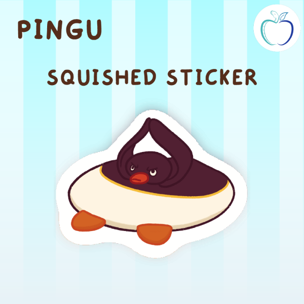 Pingu l Squished Sticker