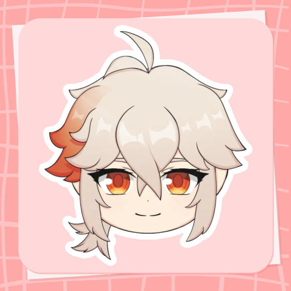 Kazuha Glossy Sticker