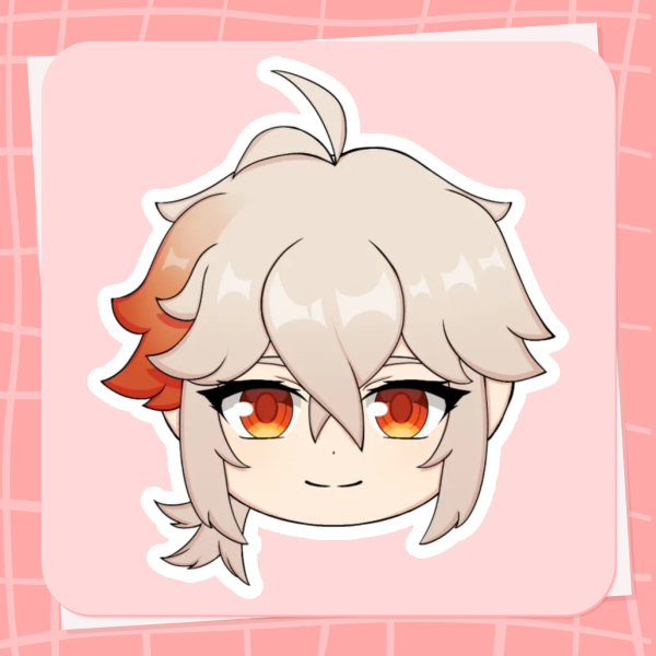 Kazuha Matte Sticker