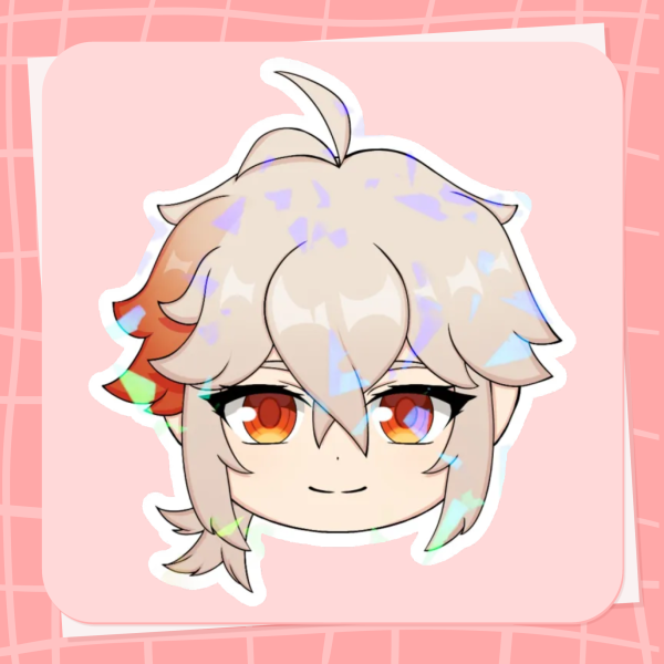 Kazuha Broken Glass Sticker