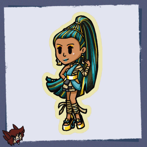 Sticker Nefera De Nile
