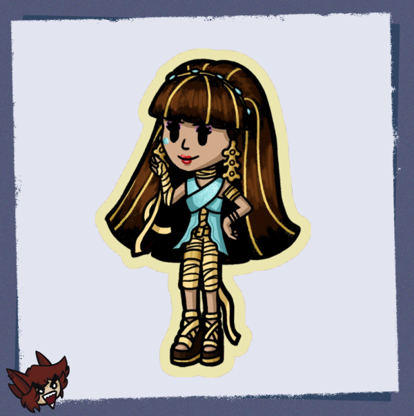 Sticker Cleo De Nile