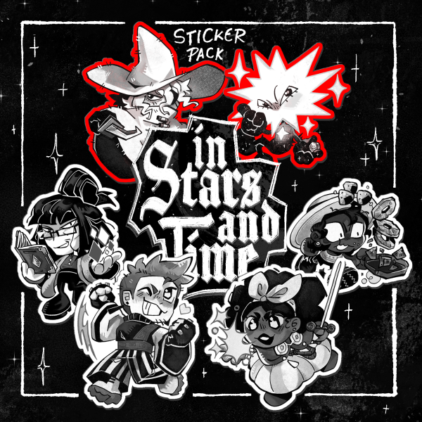 In Stars and Time Sticker Pack - The Saviours