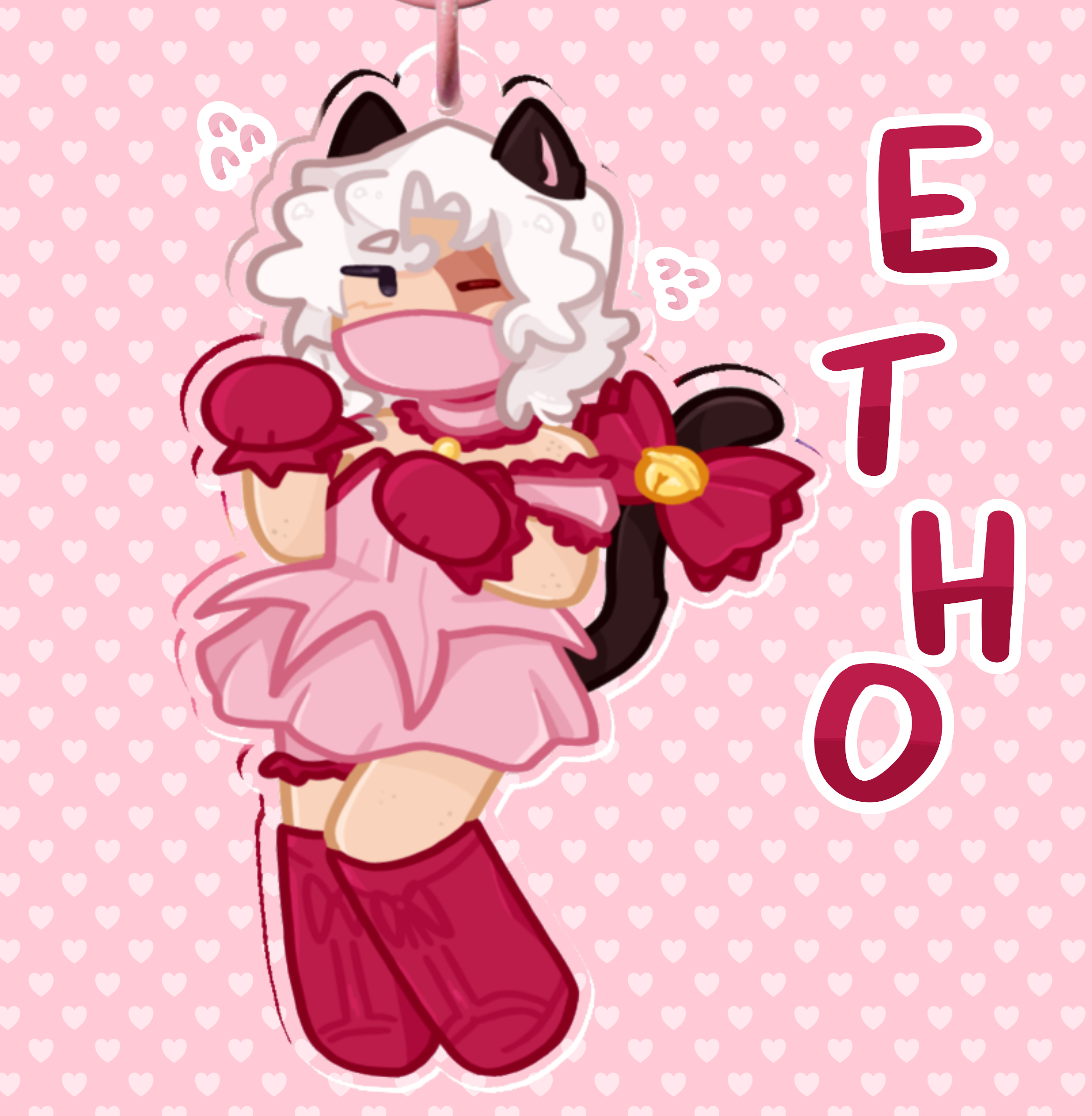 Ichigo Etho Keychain