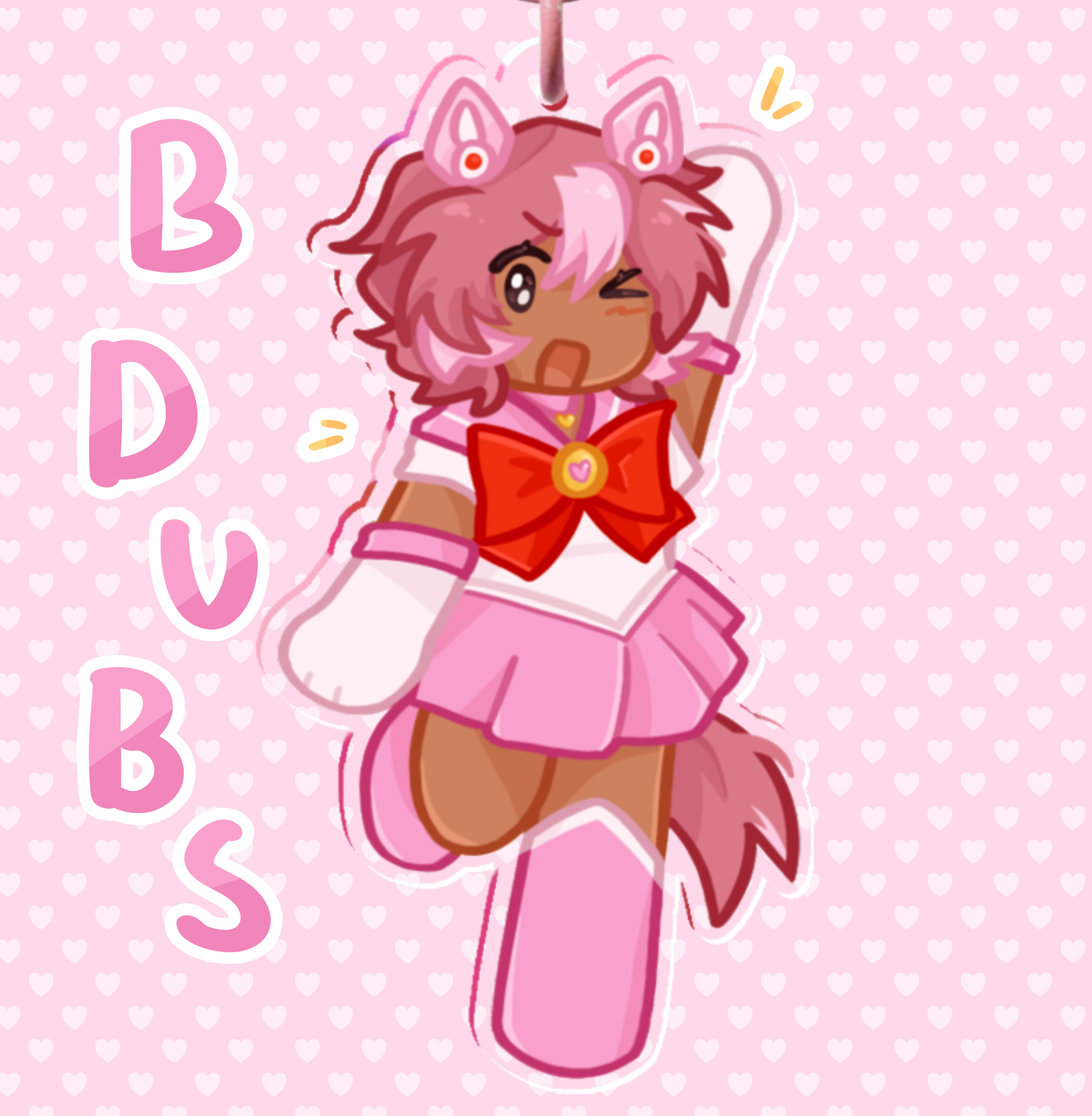 Chibiusa Bdubs Keychain