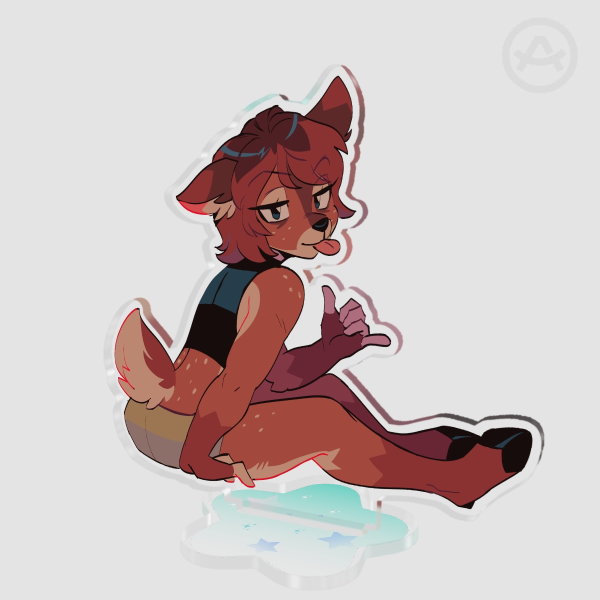 "Bleeh" Acrylic Standee
