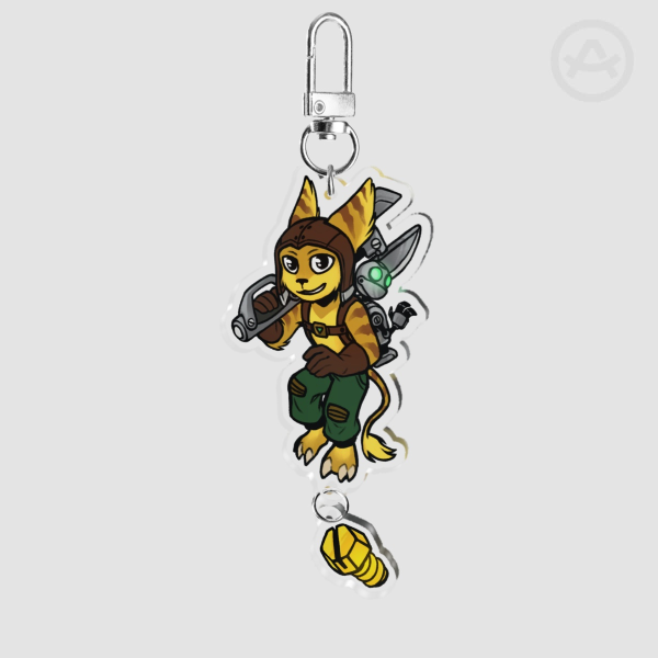 Collectables Keychain - Ratchet and Clank