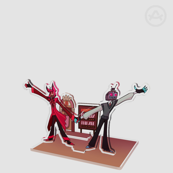 Dancing RadioStatic Standee