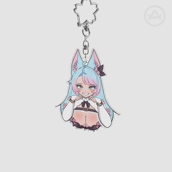 Silvervale Swinging Booba Keychain
