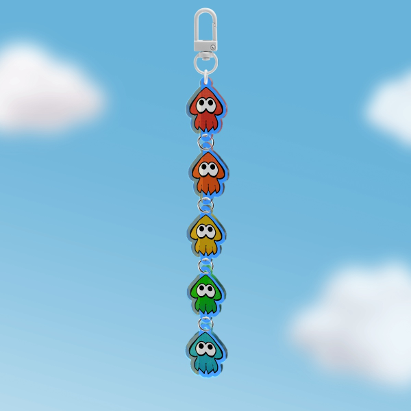 Rainbow Inklings - Connection Acrylic Keychains