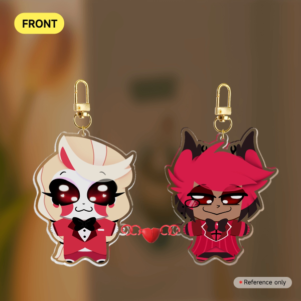 Charlastor Minis - Acrylic Magnet Keychains