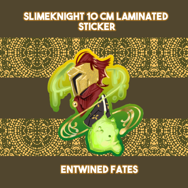 Entwined fates || destroying a world that doesnt exist Colored Edge Die Cut Stickers