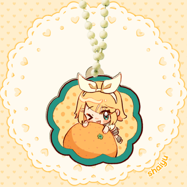 Rin Wood Charm
