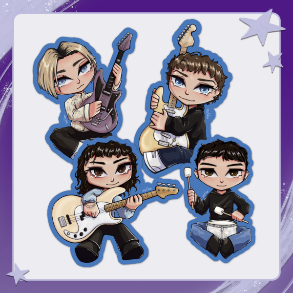 Katarsis Žiedlapis Tau Sticker Set
