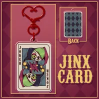 Jinx Card Keychain