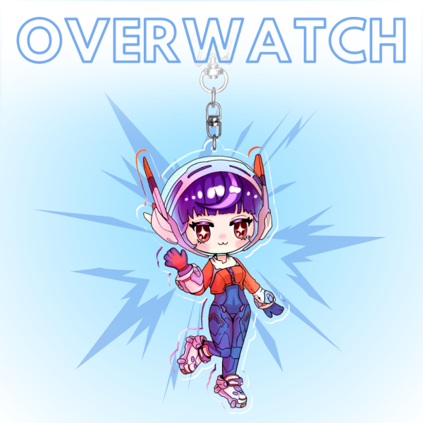 Juno Clear Acrylic Keychain