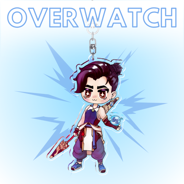 Wuyang Acrylic Keychain