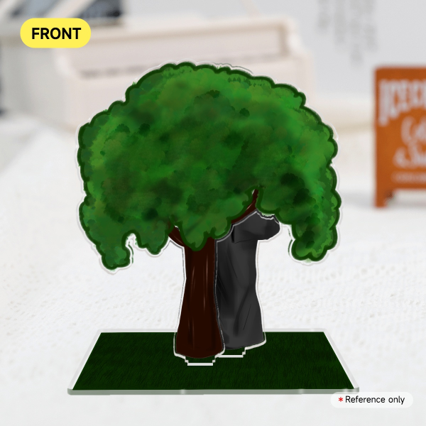 Archangel Gabriel behind the tree Acrylic Stand
