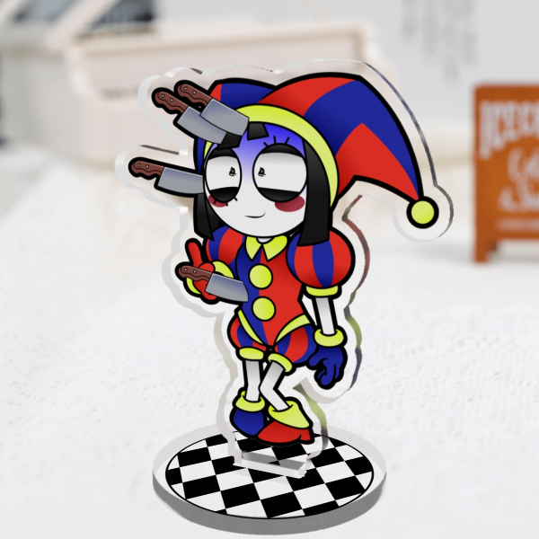 Pomni with Knives Standee