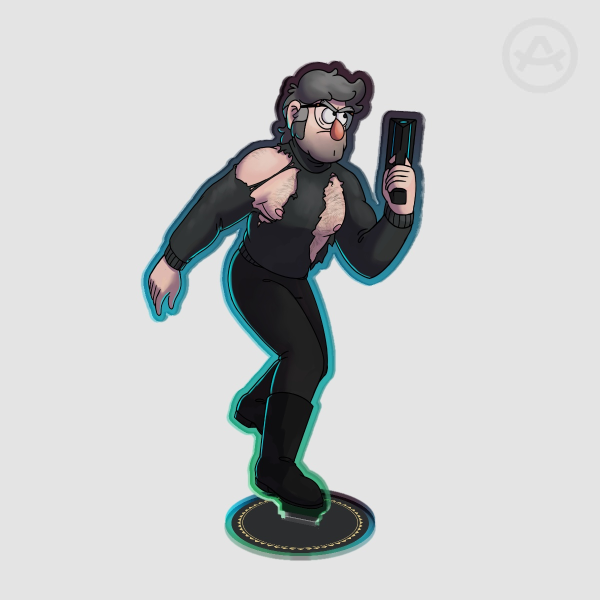 Hunky Sci-fi Hero Ford Standee