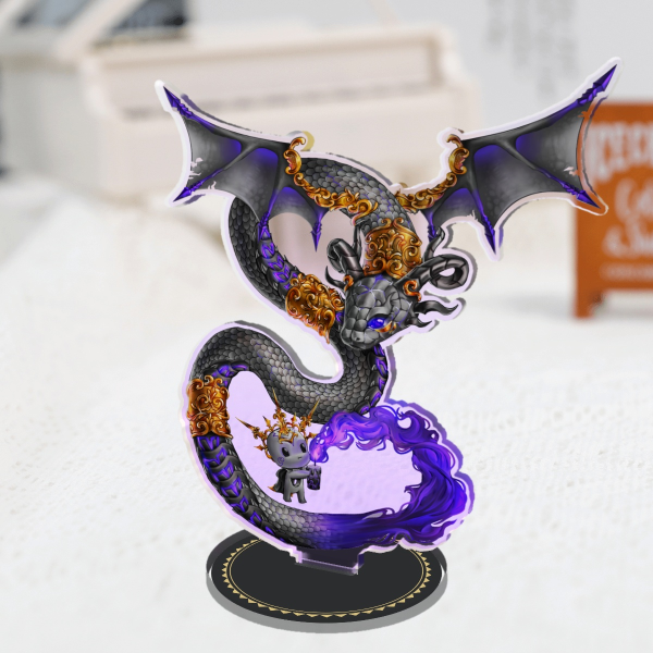 The Snake Candle Spirit Acrylic Standee