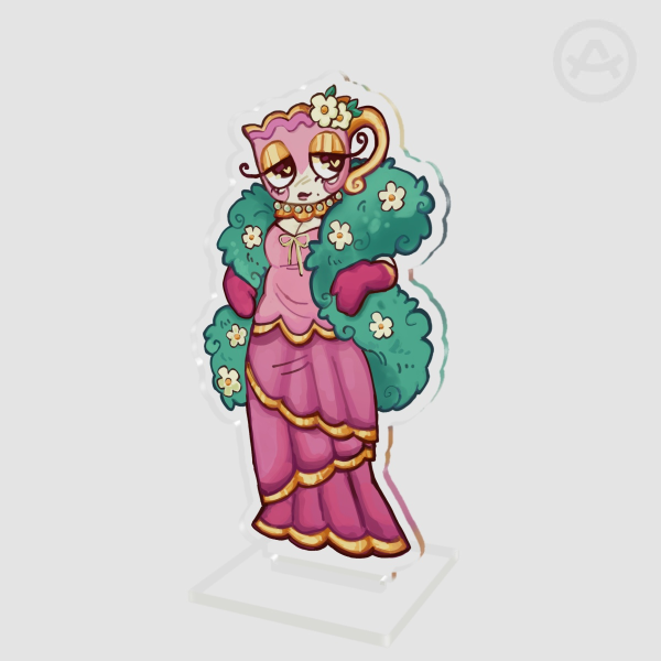 Teagan Clear Acrylic Standee