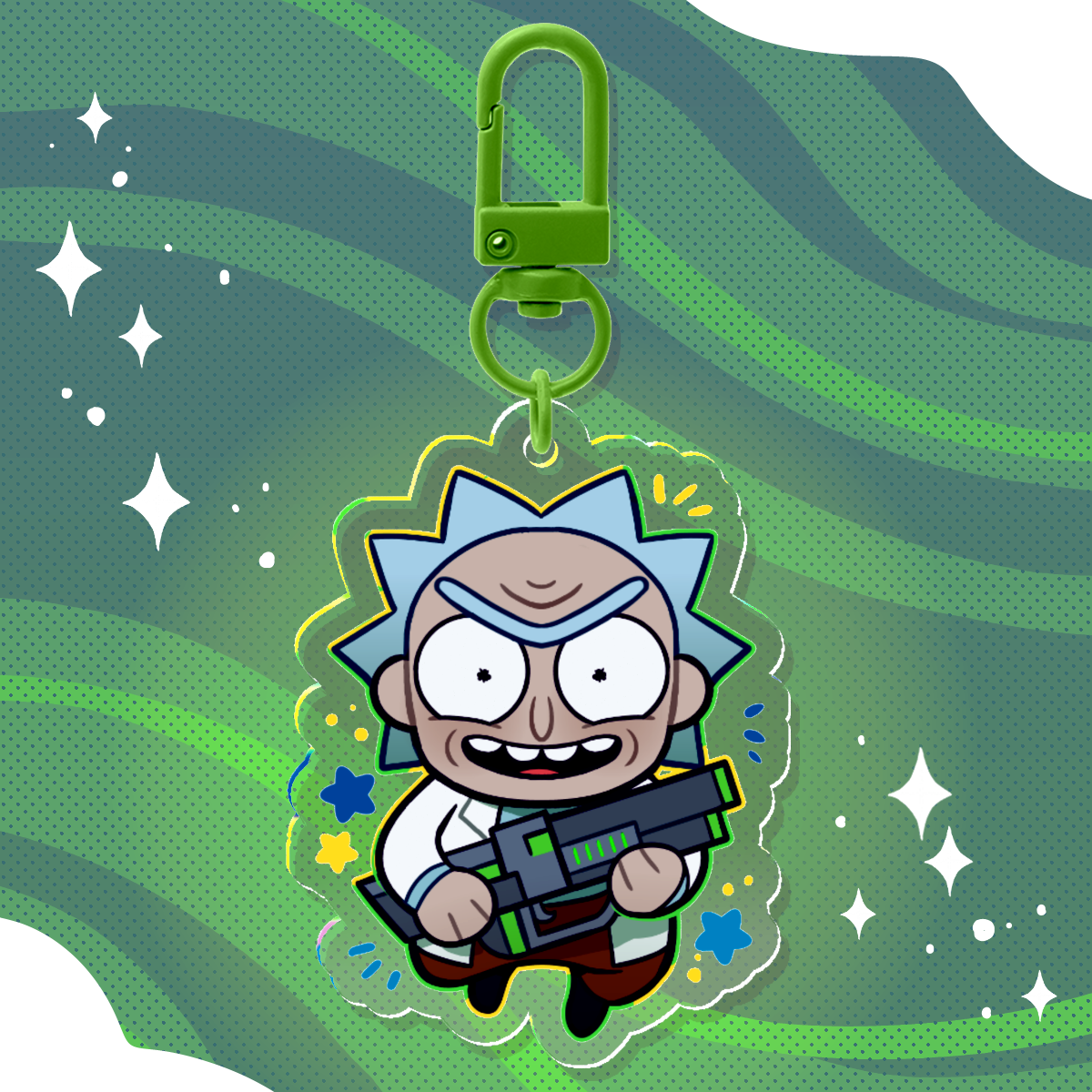Rick Sanchez | Mini Acrylic Charm