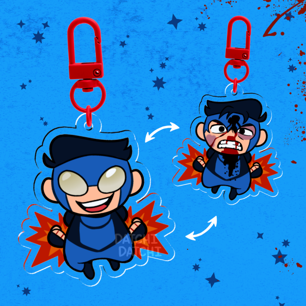 Blue Invincible | Mini Acrylic Charm