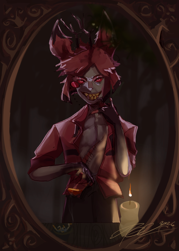 Alastor In Room Print