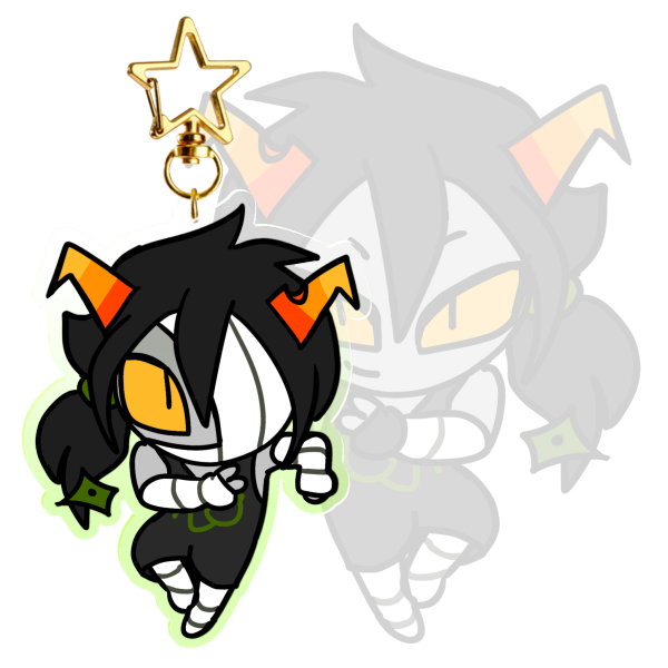 Polypa Goezee Clear Acrylic Keychain
