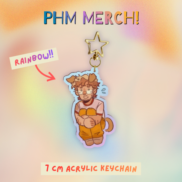 PHM - Ryland Grace Dog Keychain