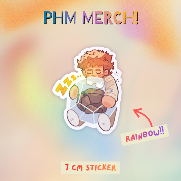 PHM - Grace Rocky Sleep Sticker