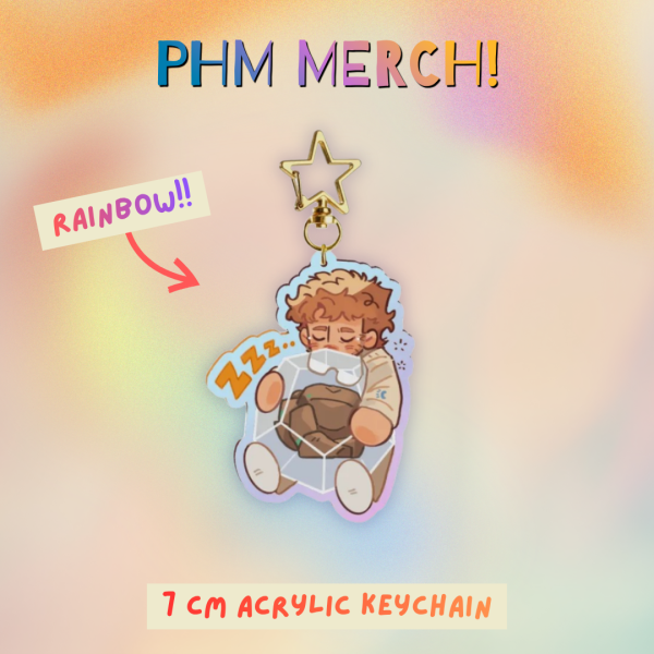 PHM - Grace Rocky Sleep Keychain