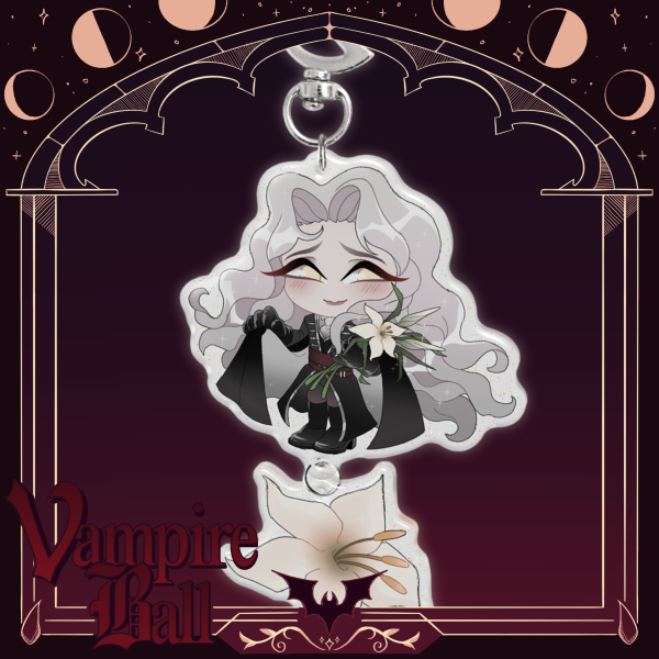 Alucard Acrylic Keychains // Castlevania