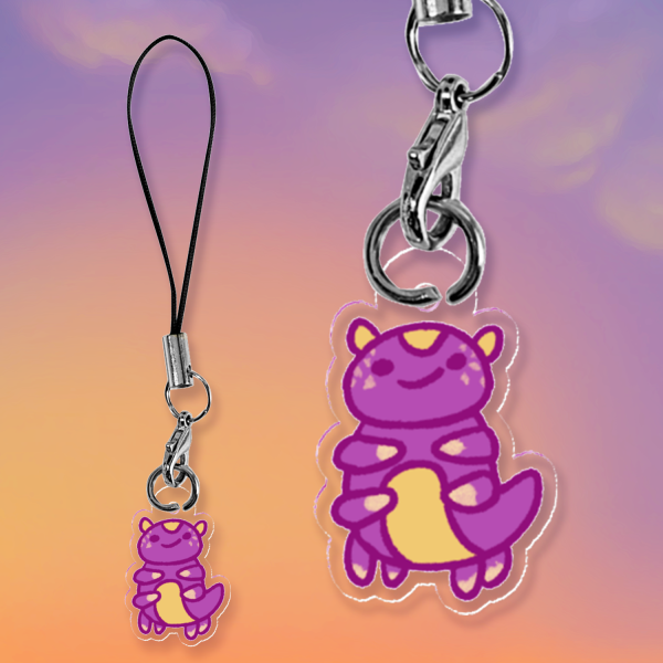 Tiny Repatillo Phone Charm