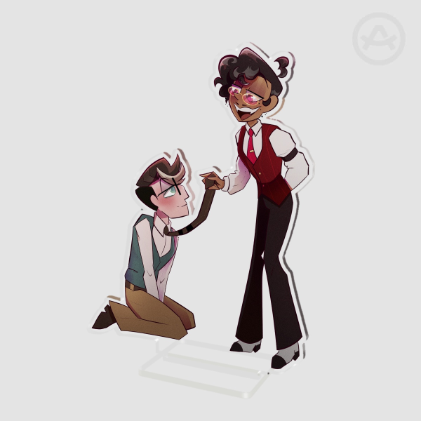 Murdermedia Clear Acrylic Standee
