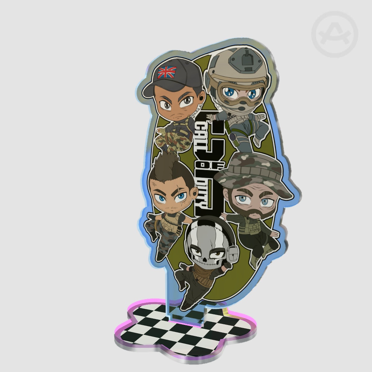 Rainbow Acrylic Standees
