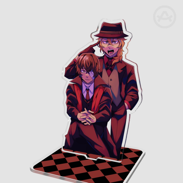 [BSD] BEAST Dazai & Chuuya Acrylic Standee 6in