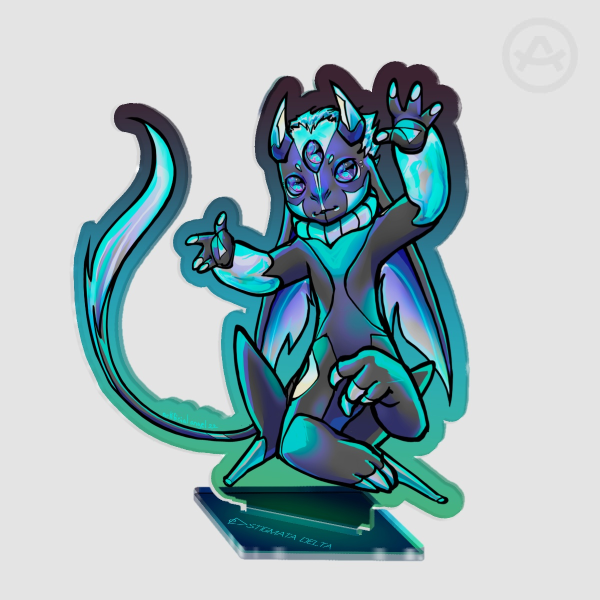 STIGMATA: Delta StarChild Colored Edge Acrylic Standee