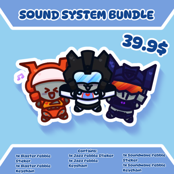 Sound System Pebbles Bundle