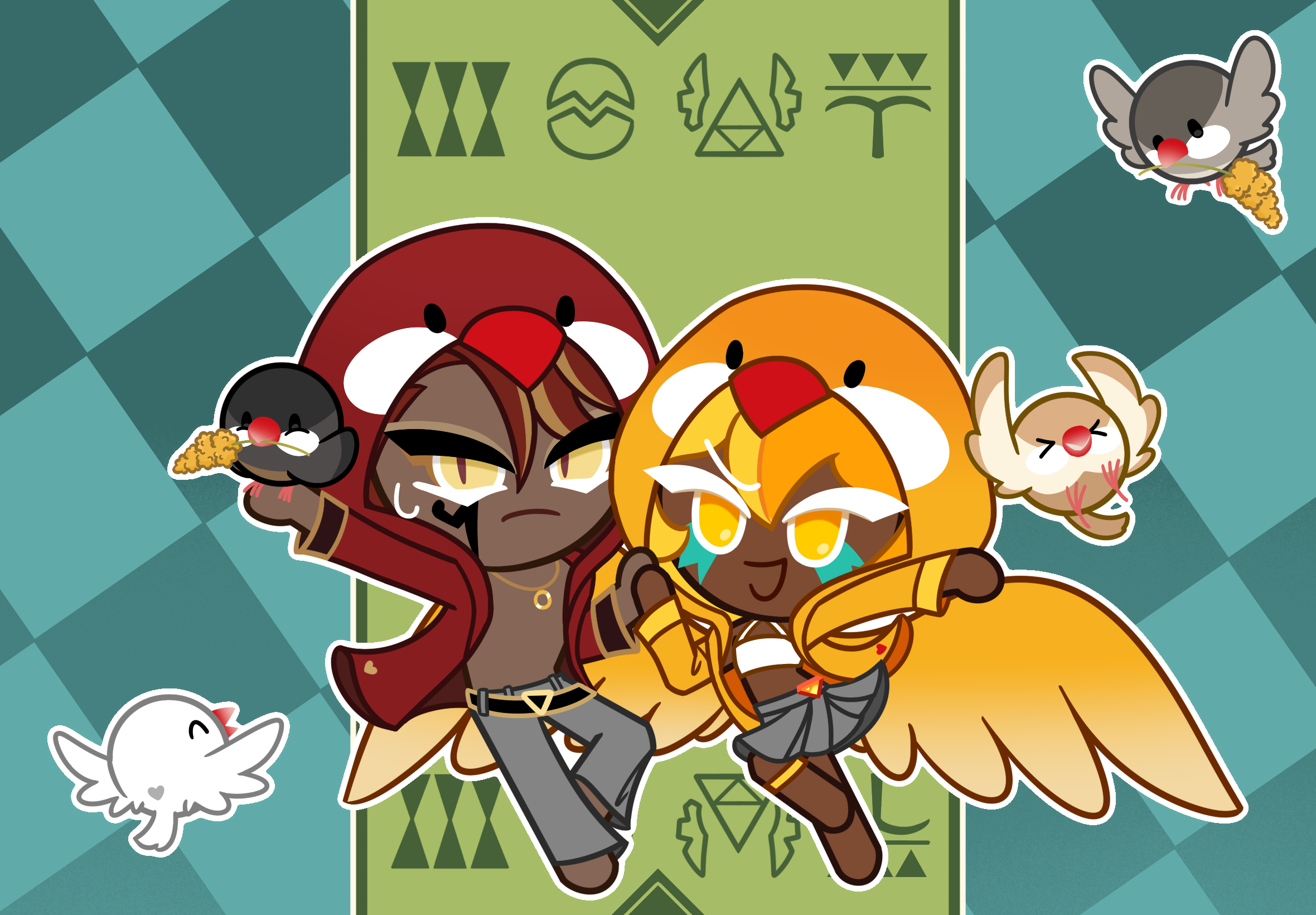 Cadence Canary-Merchandise of Cookie Run fan arts.

https://x.com/CadenceCanary