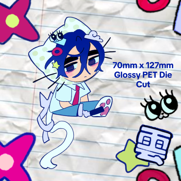 Kittykat Aizawa Sticker