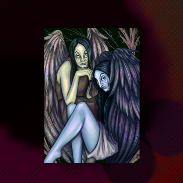 Alkonost/Sirin Poster