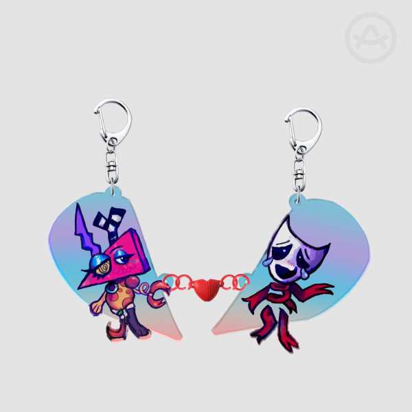 [TADC] Abstragedy Acrylic Magnet Keychains